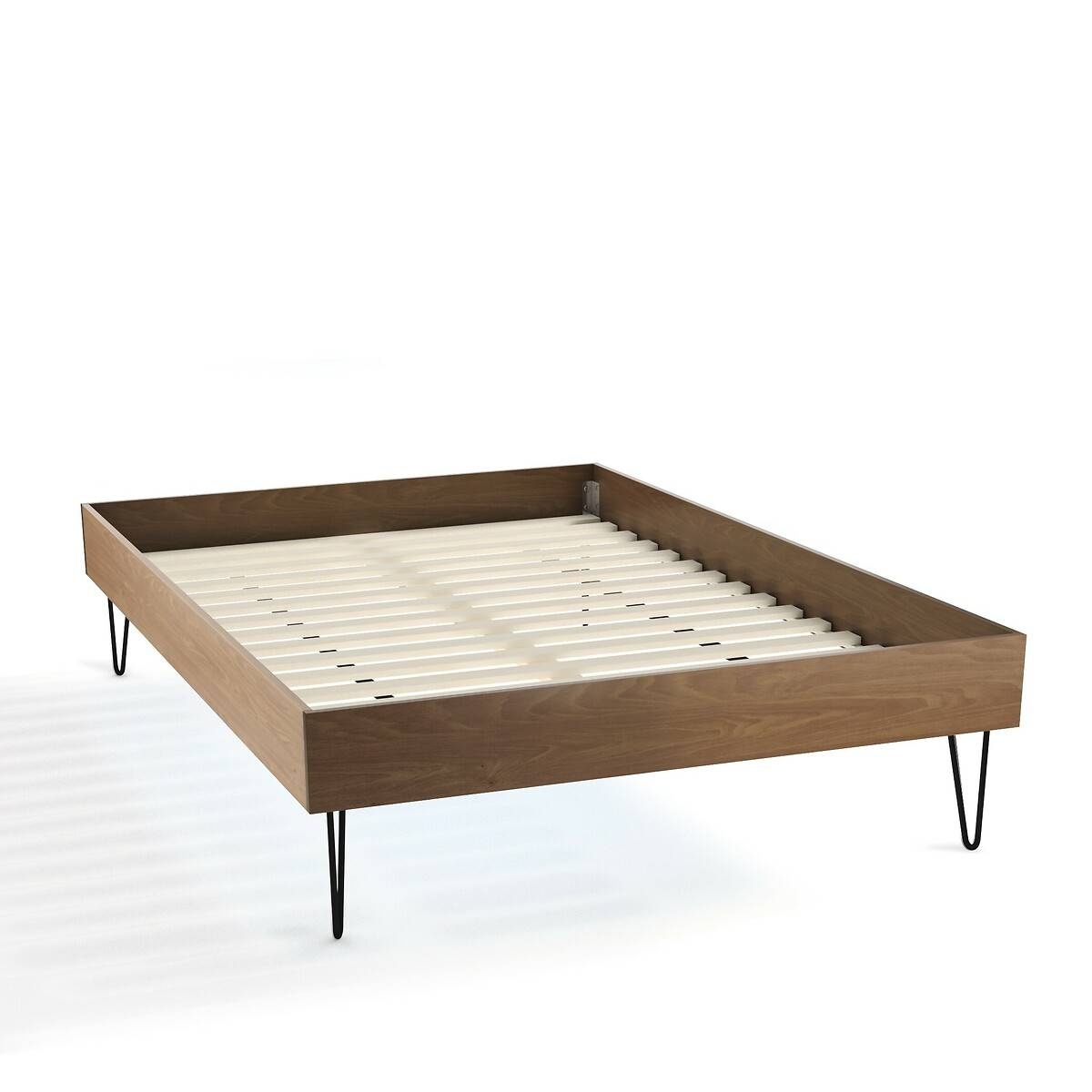 Кровать в винтажном стиле watford laredoute коричневый 164x44x204 photo 5
