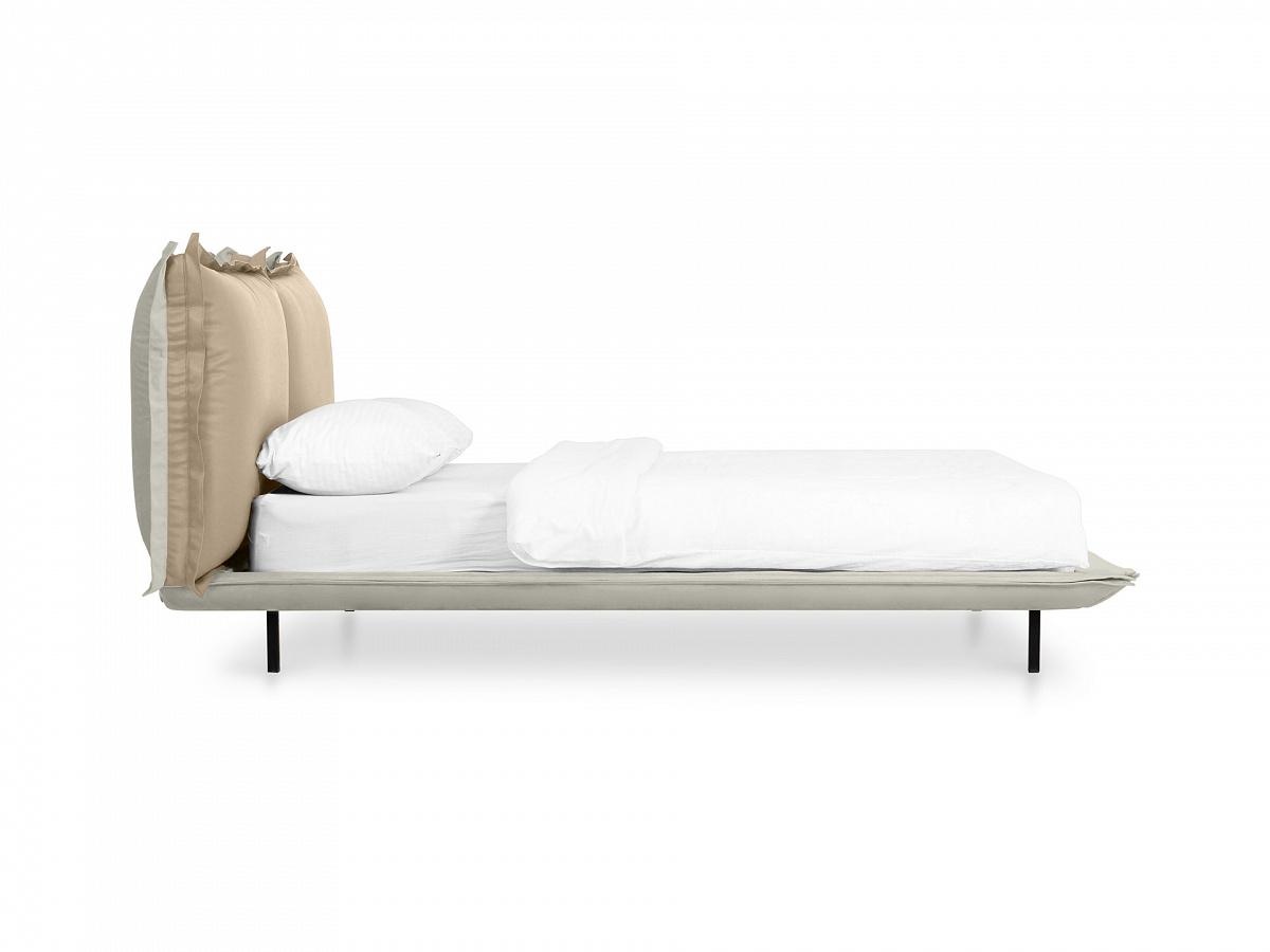 Кровать barcelona ogogo серый 203x105x242 см. photo 4