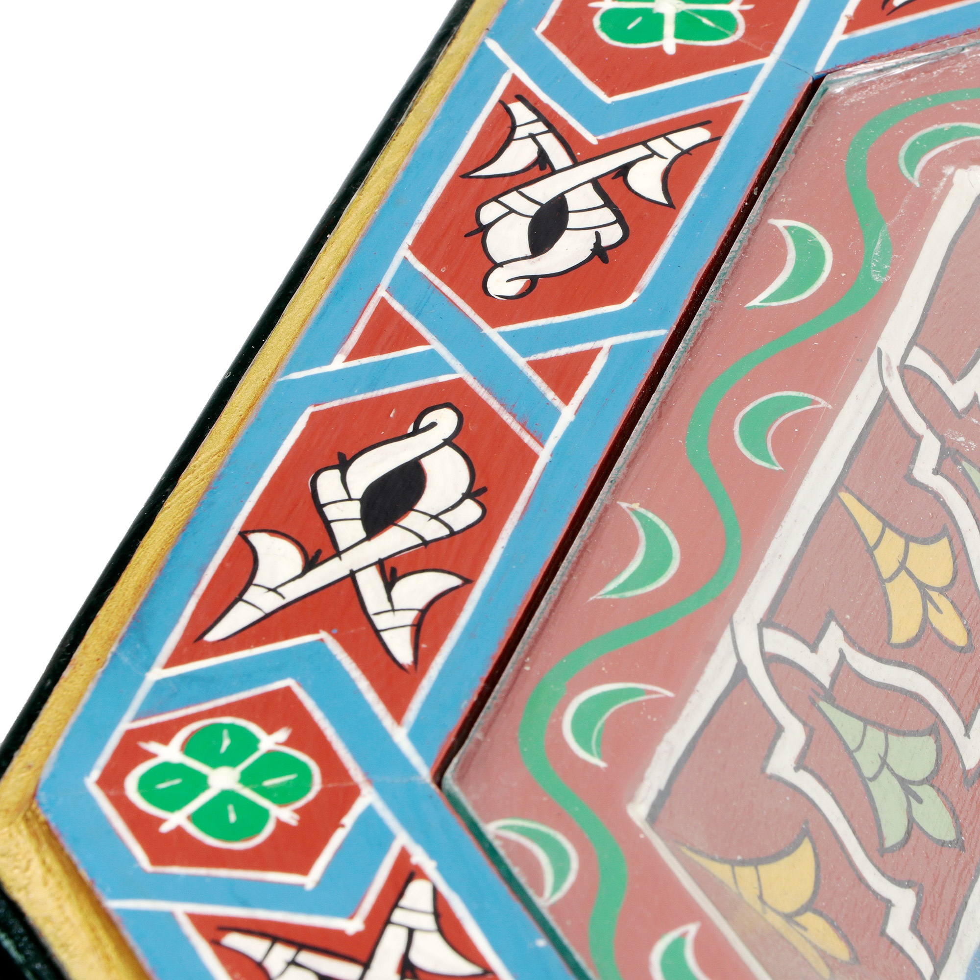 Столик декоративный марокдекор марокканский кедр роспись photo 3