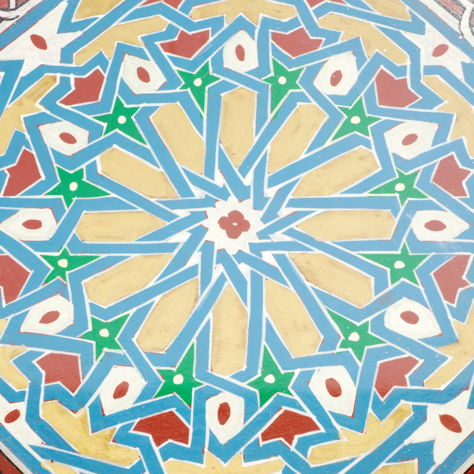 Столик декоративный марокдекор марокканский кедр роспись photo 2