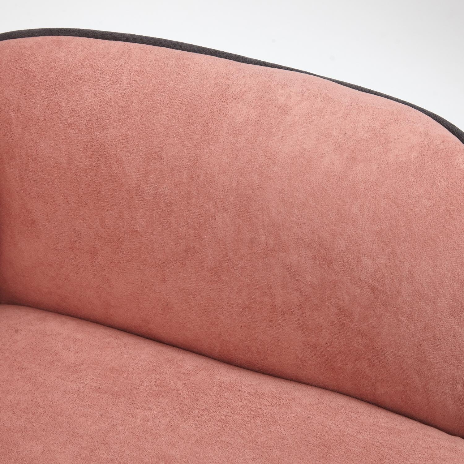 Кресло тс 64х47х128 см флок розовый photo 7