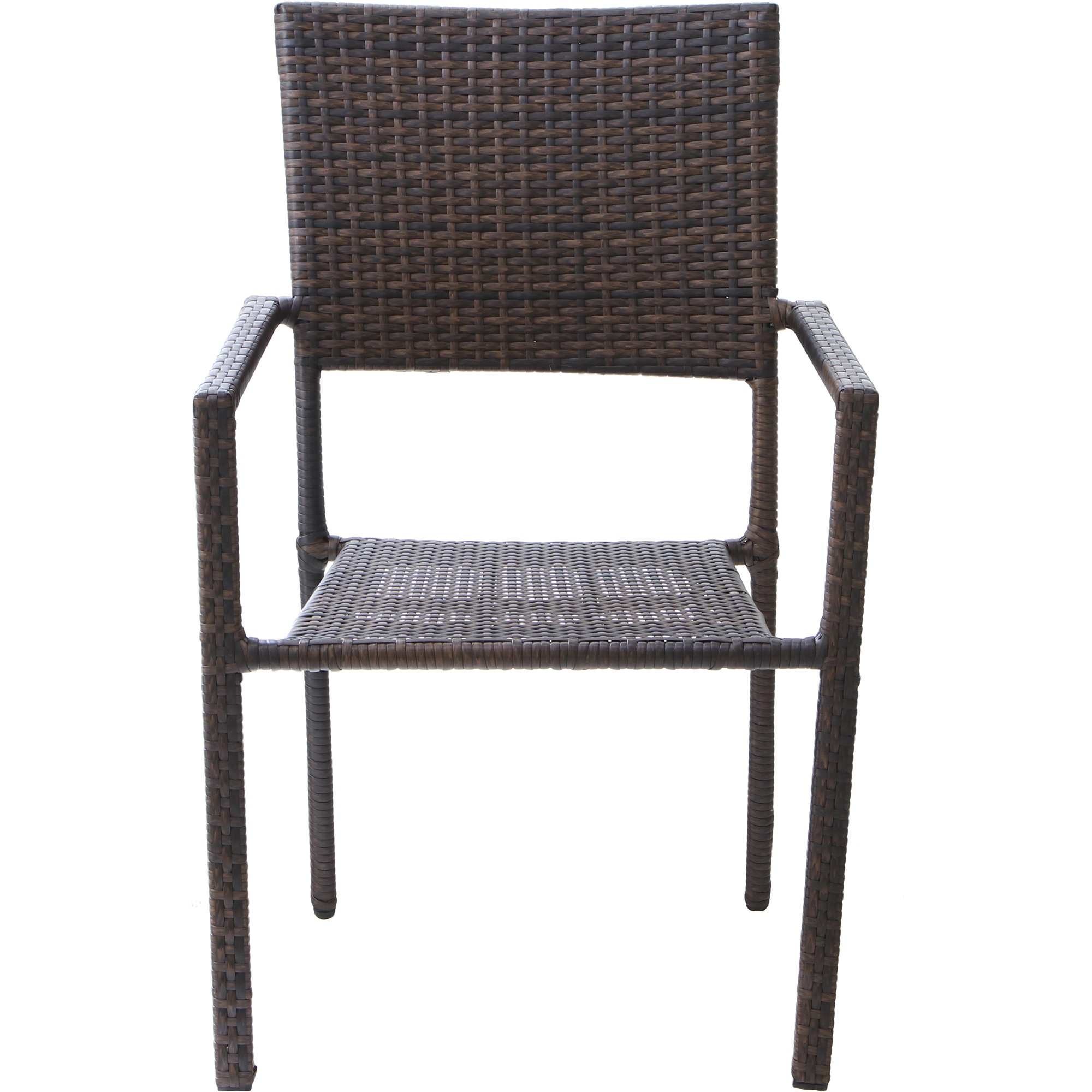 Кресло mavi rattan 57x59x87cm коричневое photo 2