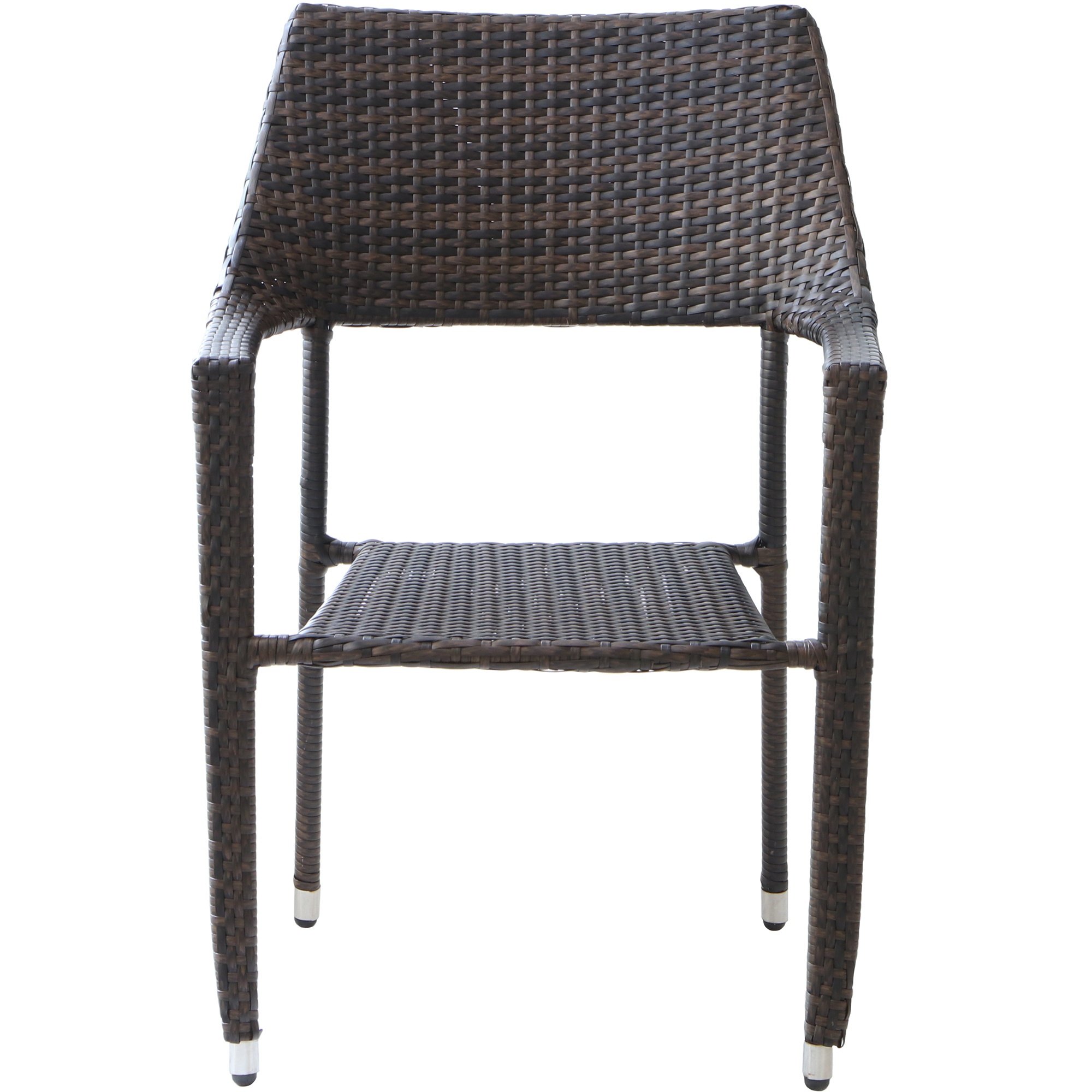 Кресло mavi rattan 57x59x87cm темно-коричневое photo 2
