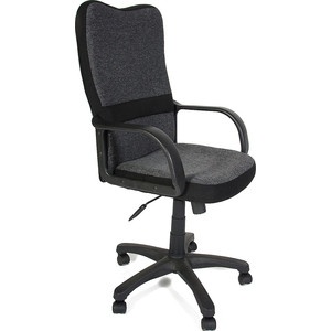 Кресло tetchair сн757 ткань, серый черный, 207 2603