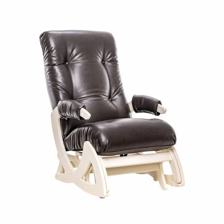 Кресло-глайдер балтик комфорт коричневый 60x95x109 фото