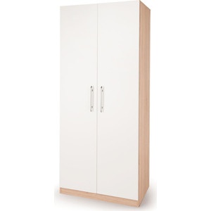 Шкаф распашной шарм-дизайн шарм 60х45 дуб сонома белый