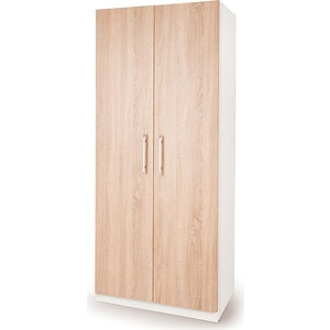 Шкаф распашной шарм-дизайн шарм 60х45 белый дуб сонома