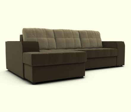 Угловой диван эдинбург с оттоманкой, велюр фото