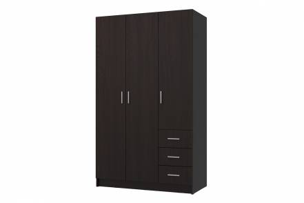 Шкаф для одежды 3-дверный лофт