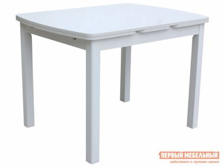 Кухонный стол орлеан 1,7 лдсп белый матовый белый фото