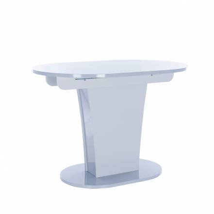 Стол раздвижной флер leset серый 110x75x80 см. фото