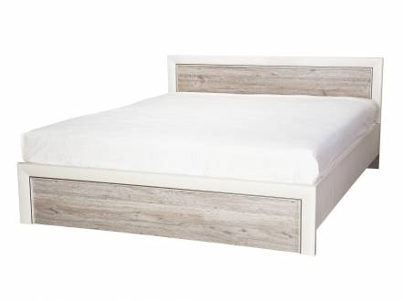Кровать olivia 140 анрэкс серый 145.1x81x206.2 см. фото