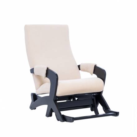 Кресло-глайдер твист м комфорт бежевый 60x93x107 см. фото