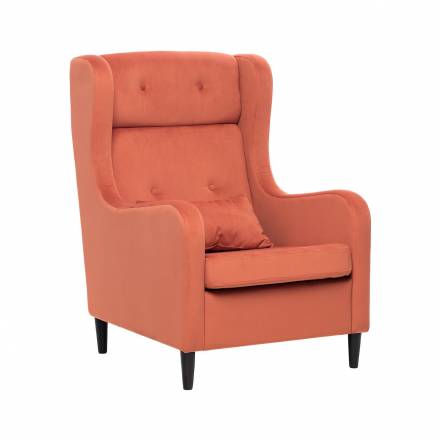 Кресло галант leset оранжевый 70x102x86 см. фото