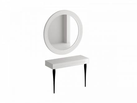 Туалетный столик с зеркалом cloud ogogo белый 115.0x214.0x43.0 см. фото