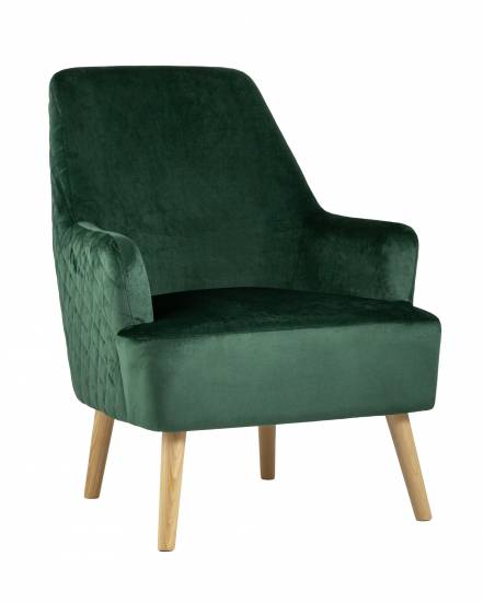 Кресло хантер stoolgroup зеленый 68x88x74 см. фото