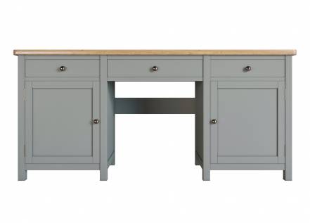 Большой рабочий стол jules verne etg-home серый 171x79x54 см. фото