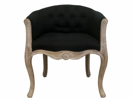 Кресло kandy mak-interior черный 62x71x62 см. фото