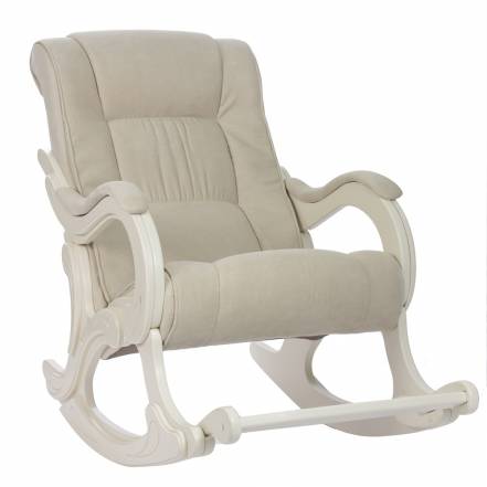 Кресло-качалка mango комфорт серый 69x96x138 см. фото