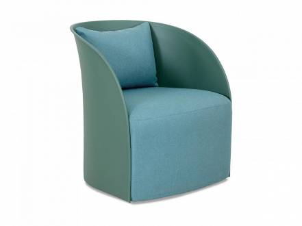 Кресло bonjorno ogogo бирюзовый 65x72 см. фото