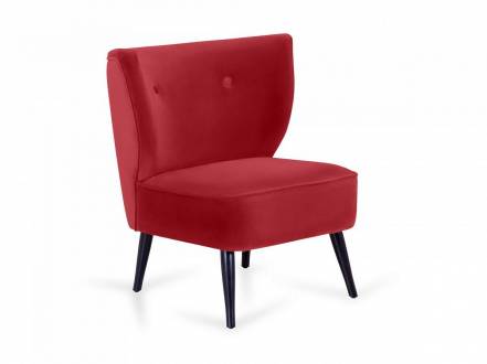 Кресло modica в бордовом цвете ogogo красный 67x74x70 см. фото