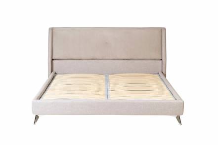 Кровать michelle garda decor серый 183x99x230 см.