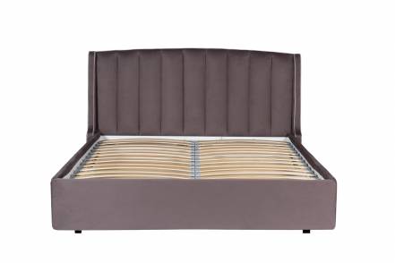 Кровать odry garda decor коричневый 206x120x220 см.
