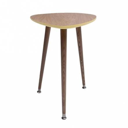 Приставной столик капля woodi серый 43x58x50 см. фото
