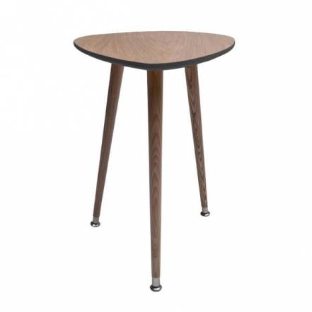 Приставной столик капля woodi коричневый 43x58x50 см. фото