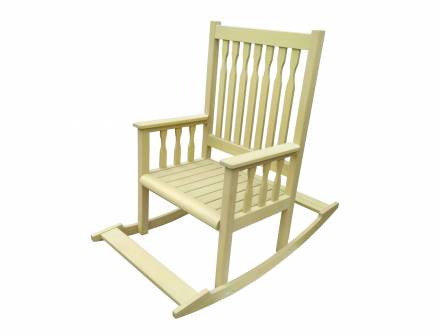 Кресло-качалка прованс sofaswing желтый 90.0x117.0x70.0 см. фото