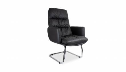 Кресло college black smartroad черный 67x102x75 см.