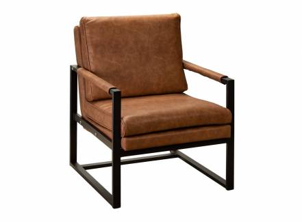 Кресло loft 2 r-home коричневый 68x88x78 см. фото