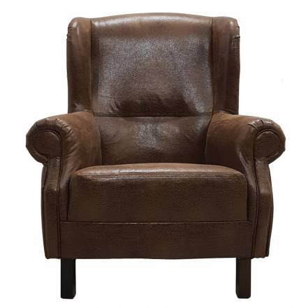 Кресло бизон benin коричневый 84.0x102.0x82.0 см.