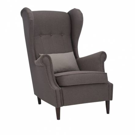 Кресло монтего leset серый 81x107x86 см. фото