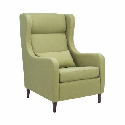 Кресло хилтон leset зеленый 70x102x86 см. фото
