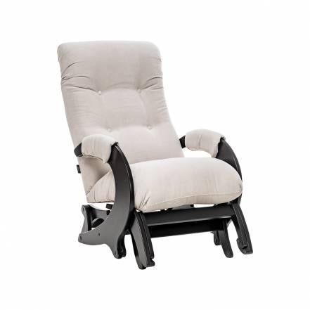Кресло-глайдер стронг комфорт серый 60x95x108 см. фото