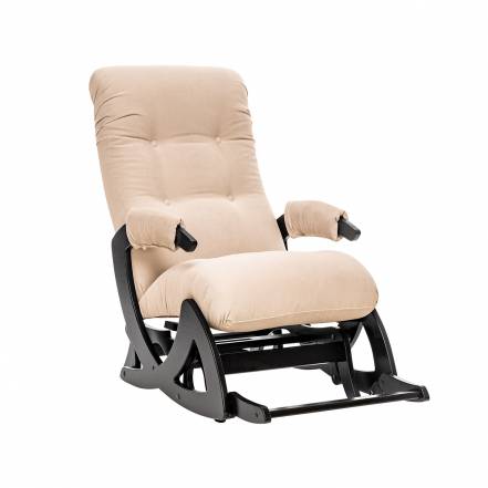 Кресло-глайдер балтик milli серый 60x95x109 см. фото