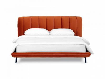 Кровать amsterdam ogogo оранжевый 202x94x235 см. фото