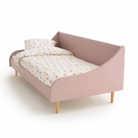Диван-кровать jimi laredoute розовый 99x73x195 см.