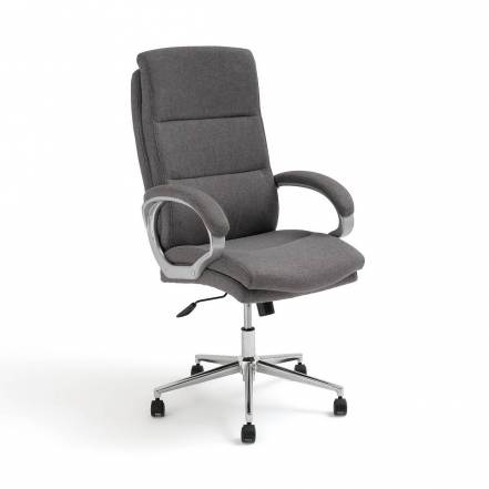 Кресло офисное эргономичное sergio laredoute серый 73x117x77 см.