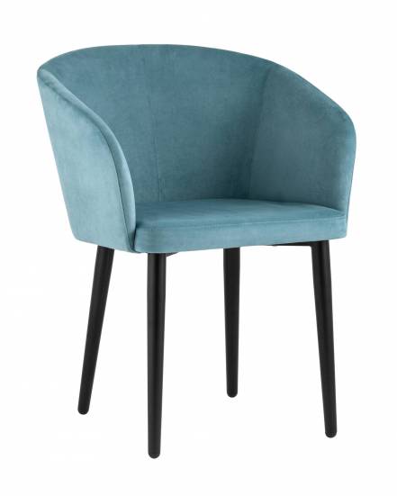 Кресло ральф stoolgroup голубой 58x80x60 см. фото