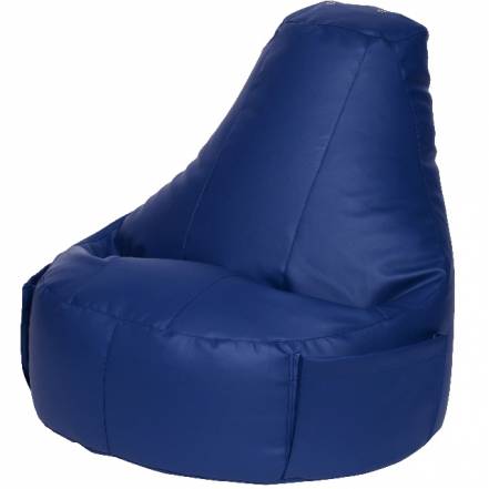 Кресло dreambag comfort синее экокожа 150x90 см фото