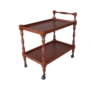 Стол сервировочный мебелик бридж средне-коричневый