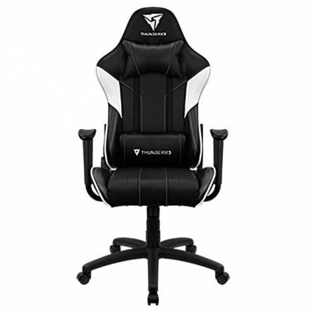 Кресло компьютерное игровое thunderx3 ec3 black-white air