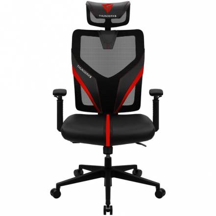 Кресло компьютерное игровое thunderx3 yama1 black-red
