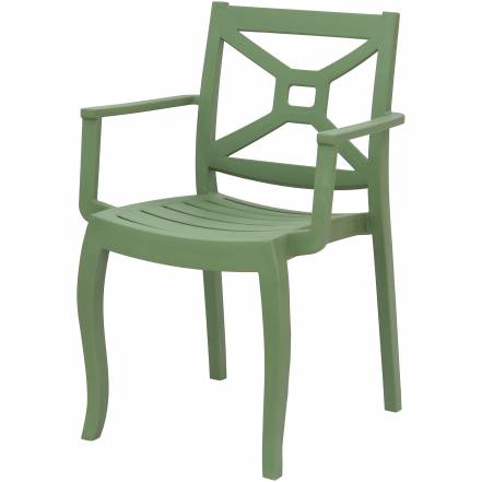 Кресло rainbow zeus зеленый 57х52х84 см фото