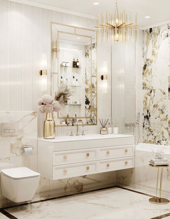 Зеркало в ванную: фото уникальных и красивых современных зеркал