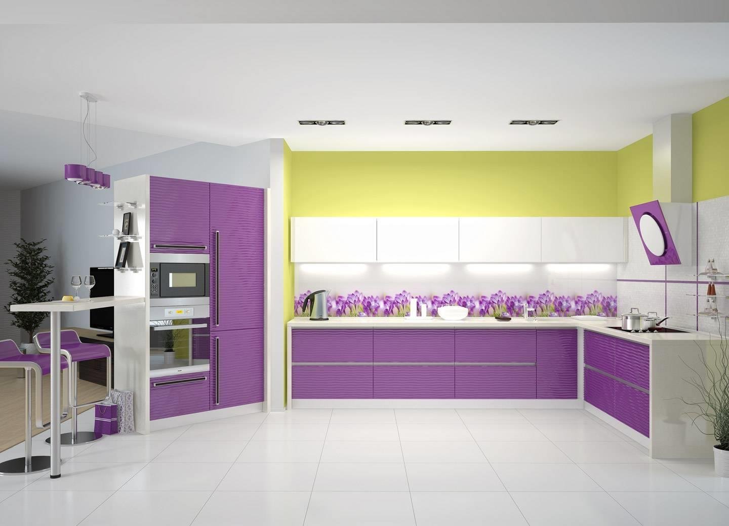 лиловая кухня