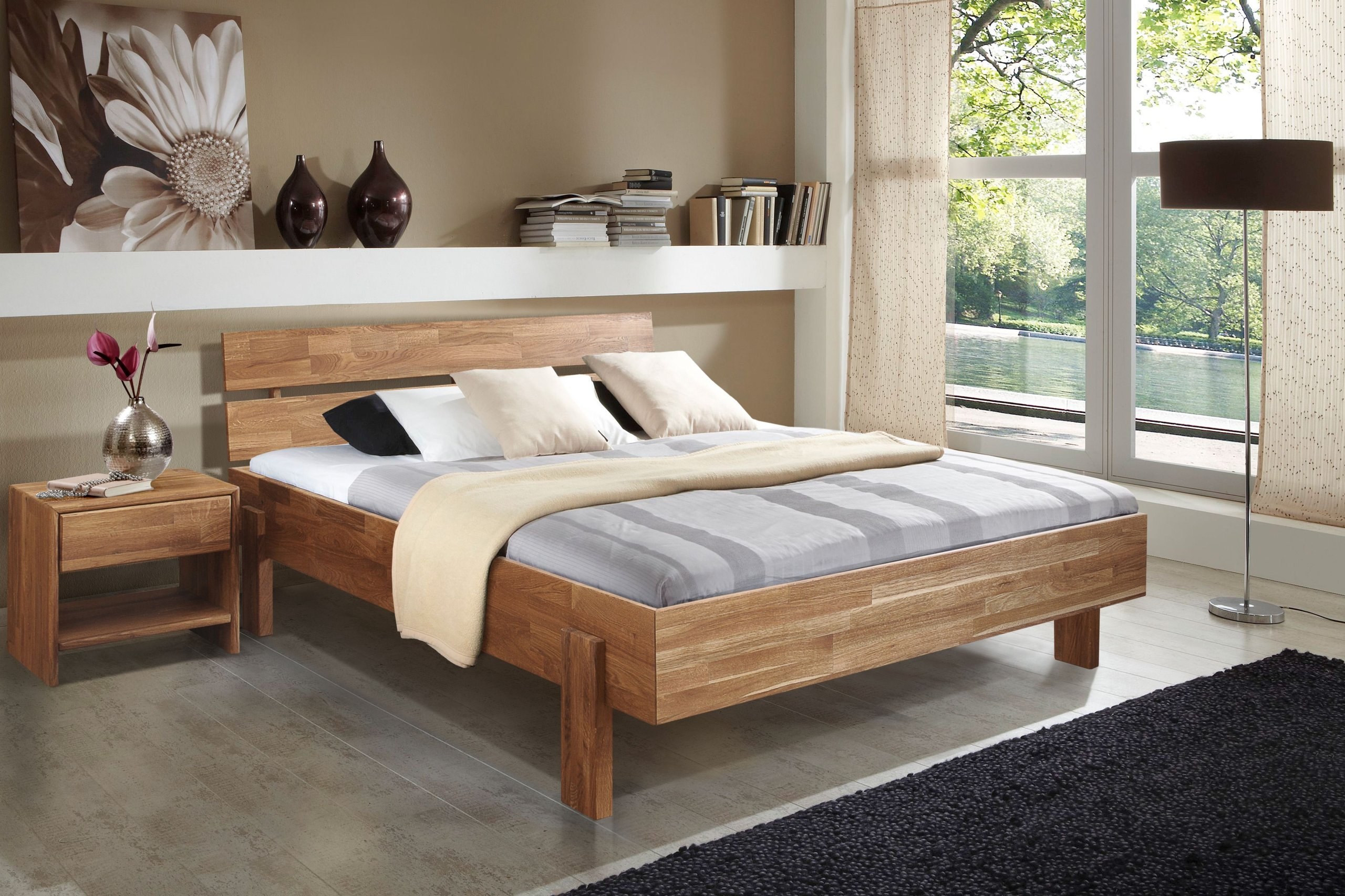 кровать деревянная 