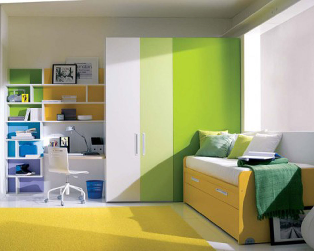 Цветовая гамма для комнаты подростка